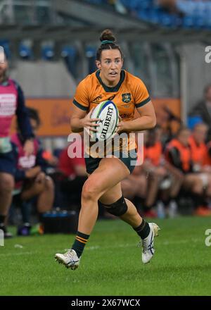 Sydney, Australie. 11 mai 2024. Maya Stewart, de l'équipe féminine australienne de rugby, est vue en action lors du match Pacific four Series 2024 entre l'Australie et le Canada qui s'est tenu au stade Allianz. Score final ; Australie 17:33 Canada. Crédit : SOPA images Limited/Alamy Live News Banque D'Images