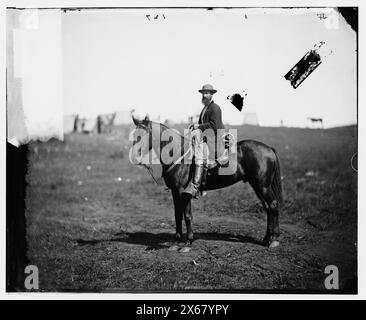 Culpeper, Virginie. William Wilson, éclaireur, quartier général, armée du Potomac, photographies de la guerre de Sécession 1861-1865 Banque D'Images