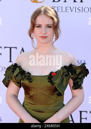 LONDRES, ANGLETERRE - 12 MAI : Mairead Tyers participe aux BAFTA Television Awards 2024 avec P&O Cruises au Royal Festival Hall de Londres, en Angleterre. Crédit : Voir Li/Picture Capital/Alamy Live News Banque D'Images