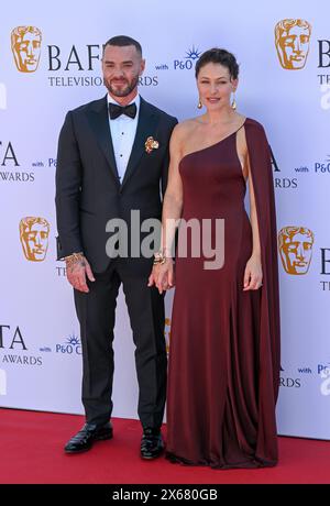 LONDRES, ANGLETERRE - 12 MAI : Matt Willis et Emma Willis assistent aux BAFTA Television Awards 2024 avec P&O Cruises au Royal Festival Hall de Londres, en Angleterre. Crédit : Voir Li/Picture Capital/Alamy Live News Banque D'Images