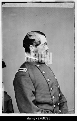 Gen. James A. Hardie, photographies de la guerre de Sécession 1861-1865 Banque D'Images