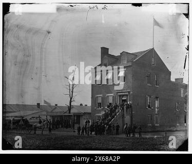 Washington, District de Columbia. Bureau du quartier-maître (capitaine Charles H. Tompkins), photographies de la guerre de Sécession 1861-1865 Banque D'Images