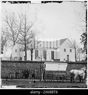 Richmond, Virginie. John's Church, photographies de la guerre de Sécession 1861-1865 Banque D'Images
