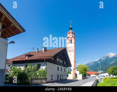 Absam, église Basilika a créé Michael dans la région Hall-Wattens, Tyrol, Autriche Banque D'Images