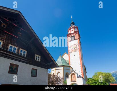 Absam, église Basilika a créé Michael dans la région Hall-Wattens, Tyrol, Autriche Banque D'Images