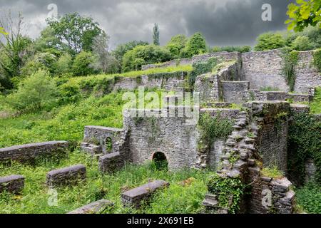 Darkhill Ironworks, Forest of Dean, Gloucestershire. Banque D'Images