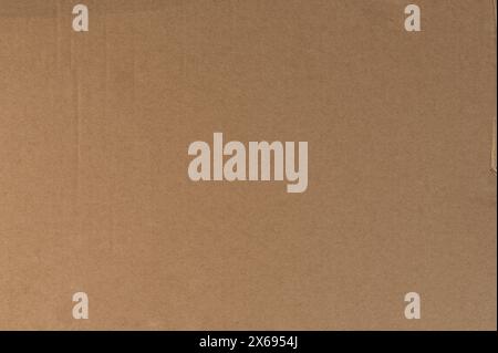 Surface de la page papier marron avec lignes vue rapprochée Banque D'Images