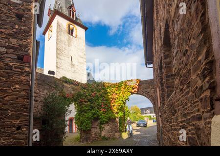 Bruttig-Fankel, église de Mariä Himmelfahrt à Fankel dans la région de Moselle, Rhénanie-Palatinat, Allemagne Banque D'Images