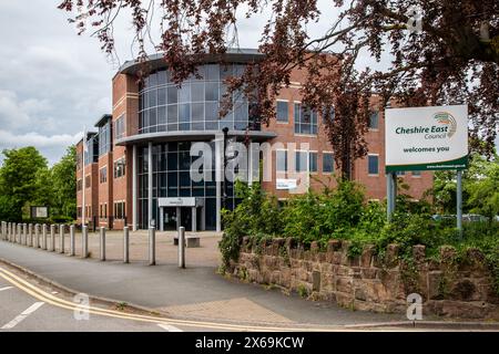 Le bâtiment Westfields à Sandbach Cheshire, le siège du Conseil est du Cheshire Banque D'Images