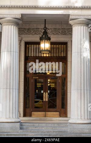 The Association of the Bar of the City off New York Building façade and Entrance, NYC, USA 2024 Banque D'Images