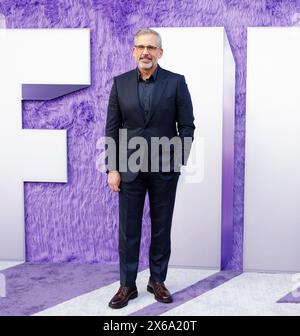 New York, États-Unis. 13 mai 2024. Steve Carell arrive sur le tapis rouge pour l'avant-première de Paramount's 'IF' New York au SVA Theater le lundi 13 mai 2024 à New York. Photo de John Angelillo/UPI crédit : UPI/Alamy Live News Banque D'Images