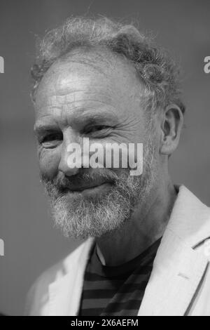 Turin, Italie. 12 mai 2024. L'auteur islandais Jón Kalman Stefánsson est invité du salon du livre de Turin 2024 crédit : Marco Destefanis/Alamy Live News Banque D'Images