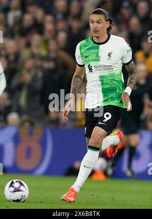 Birmingham, Royaume-Uni. 13 mai 2024. Darwin Nunez de Liverpool lors du match de premier League à Villa Park, Birmingham. Le crédit photo devrait se lire : Andrew Yates/Sportimage crédit : Sportimage Ltd/Alamy Live News Banque D'Images