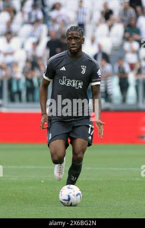 Samuel Iling-Junior de la Juventus en action lors du match de football Serie A entre la Juventus et Salernitana au stade Allianz de Turin, Italie - dimanche 12 mai 2024. Sport - Soccer . (Photo de Tano Pecoraro/Lapresse) Banque D'Images