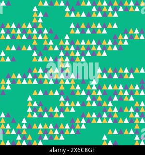 Triangle vert sans couture Illustration de Vecteur
