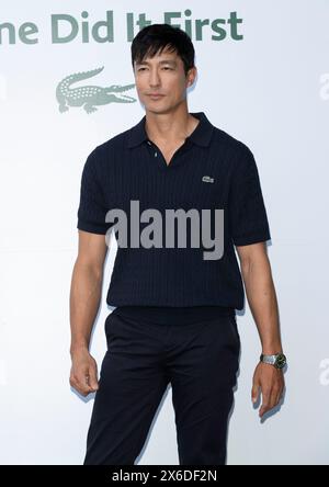 Séoul, Corée du Sud. 14 mai 2024. L'acteur américain Daniel Henney, assiste à un photocall pour l'événement LACOSTE 1933 Pop-up store à Séoul, Corée du Sud, le 14 mai 2024. (Photo : Lee Young-ho/Sipa USA) crédit : Sipa USA/Alamy Live News Banque D'Images