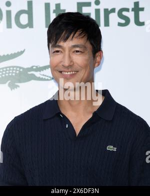 Séoul, Corée du Sud. 14 mai 2024. L'acteur américain Daniel Henney, assiste à un photocall pour l'événement LACOSTE 1933 Pop-up store à Séoul, Corée du Sud, le 14 mai 2024. (Photo : Lee Young-ho/Sipa USA) crédit : Sipa USA/Alamy Live News Banque D'Images