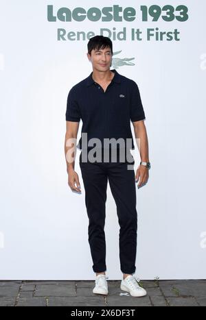 Séoul, Corée du Sud. 14 mai 2024. L'acteur américain Daniel Henney, assiste à un photocall pour l'événement LACOSTE 1933 Pop-up store à Séoul, Corée du Sud, le 14 mai 2024. (Photo : Lee Young-ho/Sipa USA) crédit : Sipa USA/Alamy Live News Banque D'Images