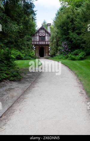 Biddulph.Staffordshire.Royaume-Uni. 1er juin 2023.photo du chalet Cheshire au jardin Biddulph Grange Banque D'Images