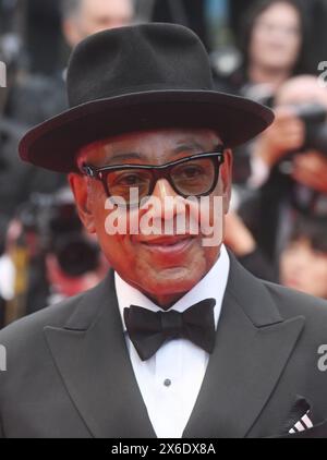 Cannes, France. 14 mai 2024. L'acteur américain Giancarlo Esposito assiste à la cérémonie d'ouverture du 77e Festival de Cannes, le mardi 14 mai 2024. Photo de Rune Hellestad/ crédit : UPI/Alamy Live News Banque D'Images