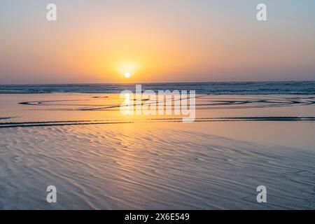 Afrique Morrocco Ocean Dunes Towns Vising Banque D'Images