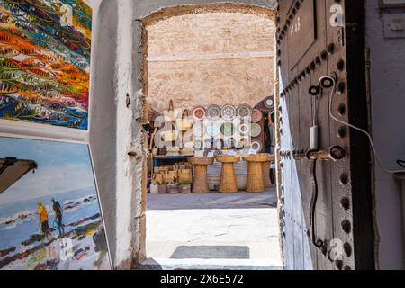 Afrique Morrocco Ocean Dunes Towns Vising Banque D'Images