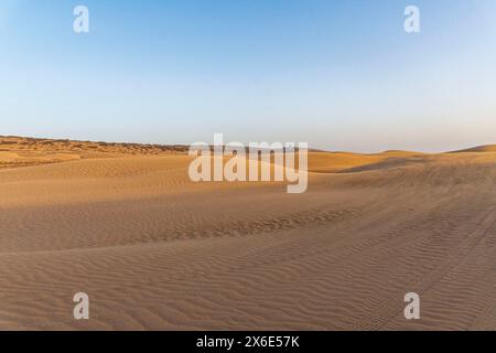 Afrique Morrocco Ocean Dunes Towns Vising Banque D'Images