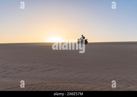 Afrique Morrocco Ocean Dunes Towns Vising Banque D'Images