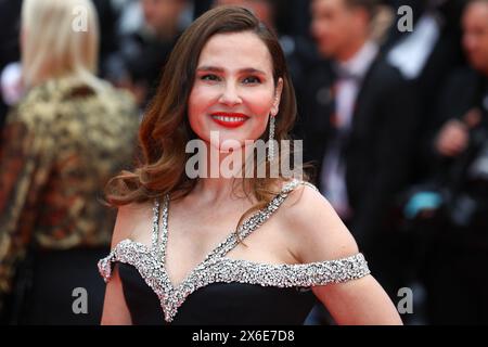 14 mai 2024, Cannes, Côte D'azur, France : L'actrice française VIRGINIE LEDOYEN assiste à la cérémonie d'ouverture et à la projection de 'The second Act' au 77e Festival annuel de Cannes au Palais des Festivals de Cannes, France (crédit image : © Mickael Chavet/ZUMA Press Wire) USAGE ÉDITORIAL SEULEMENT! Non destiné à UN USAGE commercial ! Banque D'Images