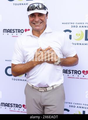 Miami, États-Unis d'Amérique. 14 mai 2024. CORAL GABLES, FLORIDE - 14 MAI : Chayanne assiste au 3e tournoi annuel de golf Celebrity de la Fondation Maestro Cares au Biltmore Hotel & Golf Club le 14 mai 2024 à Coral Gables, Floride. (Photo de Alberto E. Tamargo/Sipa USA) crédit : Sipa USA/Alamy Live News Banque D'Images