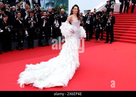 Frederique Bel BEI der Opening Ceremony mit der Premiere des Kinofilms 'le deuxième acte / The second Act' auf dem Festival de Cannes 2024 / 77. Internationale Filmfestspiele von Cannes im Palais des Festivals. Cannes, 14.05.2024 Banque D'Images