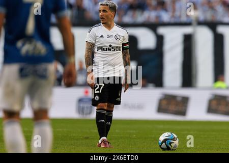 Josue Pesqueira pendant le match PKO BP Ekstraklasa entre Lech Poznan et Legia Warszawa au stade Enea, Poznan, Pologne (Maciej Rogowski) Banque D'Images