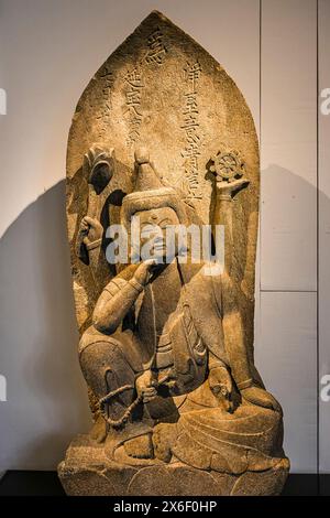 Nyoirin Kannon, bodhisattva japonais, Victoria and Albert Museum, Londres, Angleterre, U. K Banque D'Images