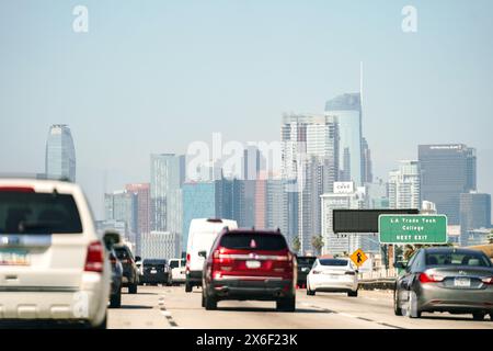 Los Angeles freeway Banque D'Images