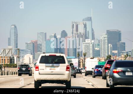 Los Angeles freeway Banque D'Images