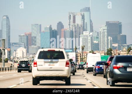 Los Angeles freeway Banque D'Images