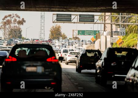 Los Angeles freeway Banque D'Images