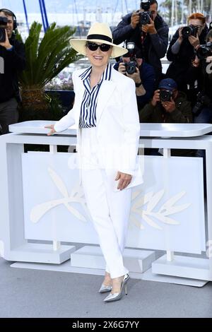 Meryl Streep beim Photocall anlaesslich der Verleihung der Goldenen Ehrenpalme fuer ihr Lebenswerk am 14.05.2024 im Rahmen vom 77. Festival du film de Cannes Banque D'Images