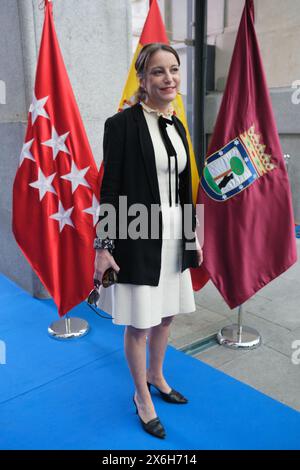 Madrid, Espagne. 15 mai 2024. Andra Levy assiste aux distinctions honorifiques du Conseil municipal de Madrid San Isidro au Crystal Palace de Madrid, le 15 mai 2024 Espagne crédit : Sipa USA/Alamy Live News Banque D'Images