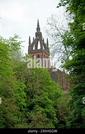 Église paroissiale de Kelvinbridge ; Glasgow ; Écosse, Royaume-Uni Banque D'Images