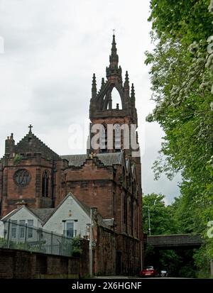 Église paroissiale de Kelvinbridge ; Glasgow ; Écosse, Royaume-Uni Banque D'Images