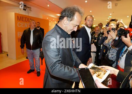 Cannes, France. 15 mai 2024. Conférence de presse pour le film ''le deuxième acte''. Crédit : Gabriel MIHAI / Alamy Stock photo Banque D'Images