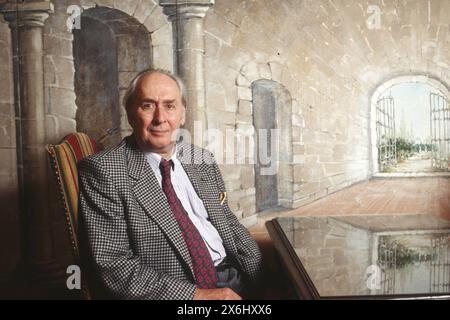 James Graham BALLARD (J.G. ou JG ou J G Ballard) - date : 19951001 ©John Foley/Opale.photo Banque D'Images