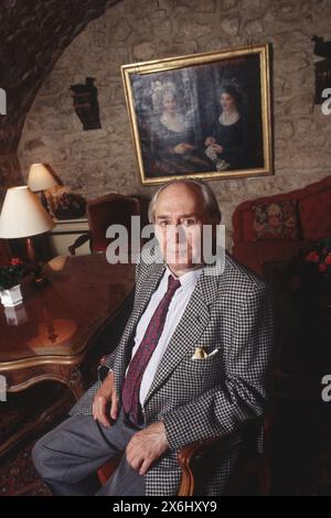 James Graham BALLARD (J.G. ou JG ou J G Ballard) - date : 19951001 ©John Foley/Opale.photo Banque D'Images