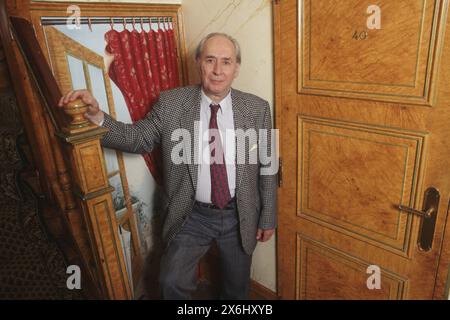 James Graham BALLARD (J.G. ou JG ou J G Ballard) - date : 19951001 ©John Foley/Opale.photo Banque D'Images