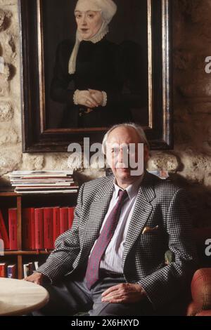 James Graham BALLARD (J.G. ou JG ou J G Ballard) - date : 19951001 ©John Foley/Opale.photo Banque D'Images