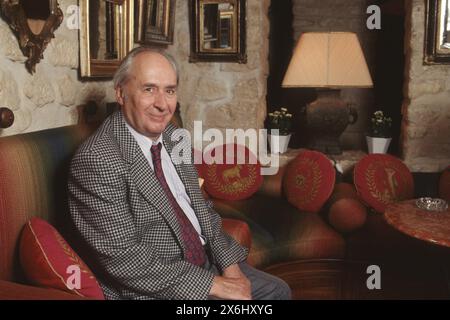 James Graham BALLARD (J.G. ou JG ou J G Ballard) - date : 19951001 ©John Foley/Opale.photo Banque D'Images