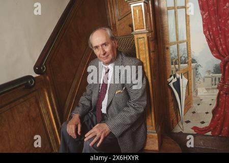 James Graham BALLARD (J.G. ou JG ou J G Ballard) - date : 19951001 ©John Foley/Opale.photo Banque D'Images