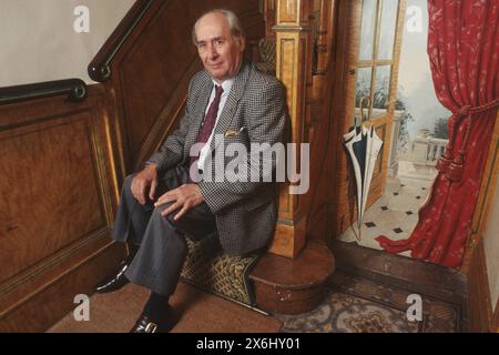 James Graham BALLARD (J.G. ou JG ou J G Ballard) - date : 19951001 ©John Foley/Opale.photo Banque D'Images