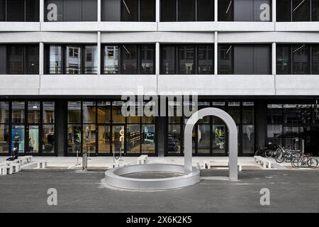 Bâtiment commercial sur AG, Zurich, Suisse Banque D'Images